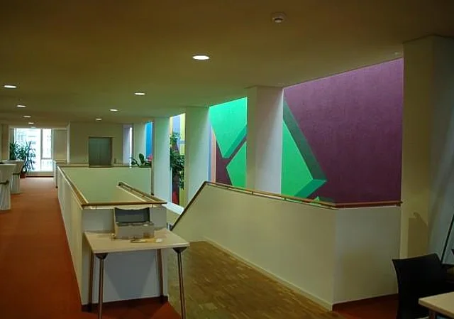 Galerie im Obergeschoss