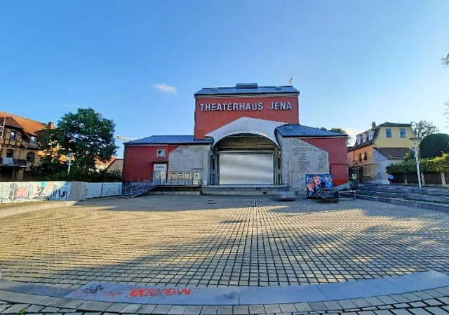 Theaterhaus Jena Ansicht Norden mit Arena
