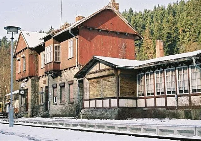 Bahnhof Alexisbad, Südost