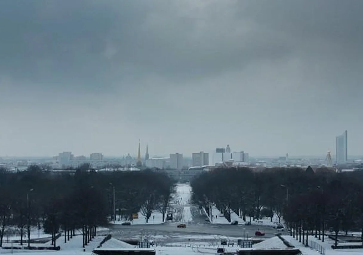 Blick vom Völkerschlachtdenkmal Leipzig