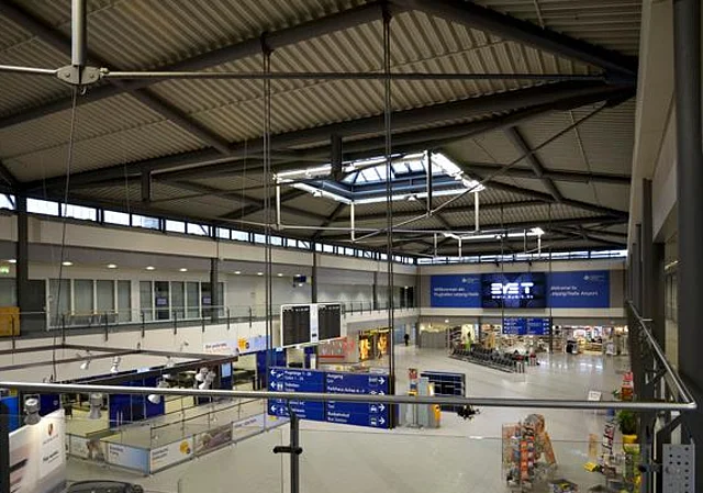 Terminal B, Abflugbereich