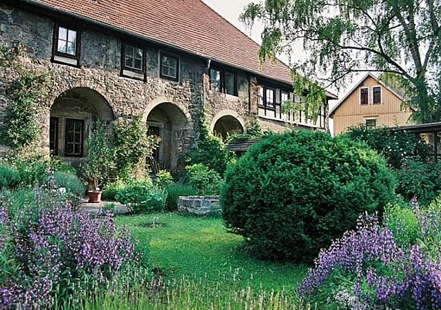 Kräutergarten nach Nordost