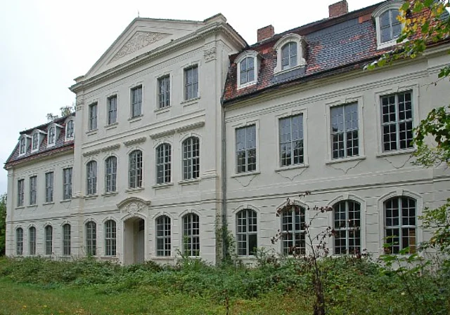 Schloss Königsborn, Parkseite