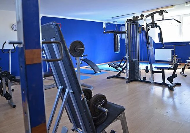 Fitnessraum im Erdgeschoss
