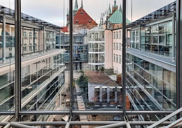 Blick in den Innenhof