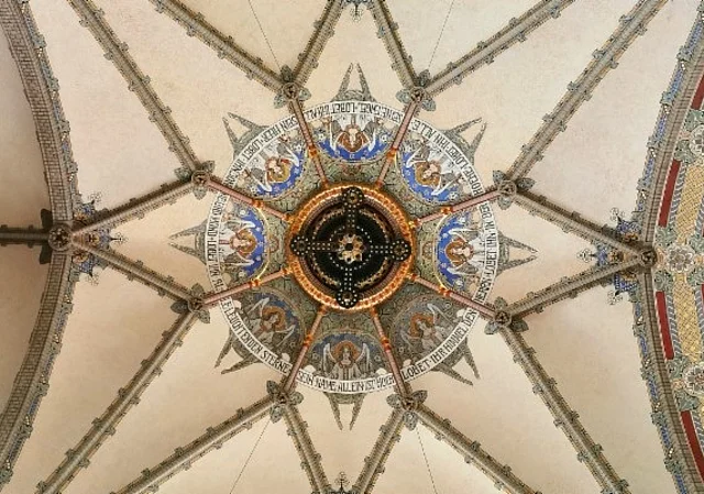 Altarraum Brüderkirche Gewölbe