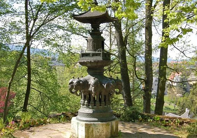 Japanischer Garten Detail