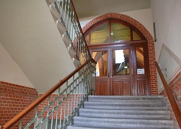 Kunsthaus Salzwedel, Eingang im Erdgeschoss 