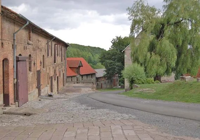 Blick vom Torhaus nach Ost