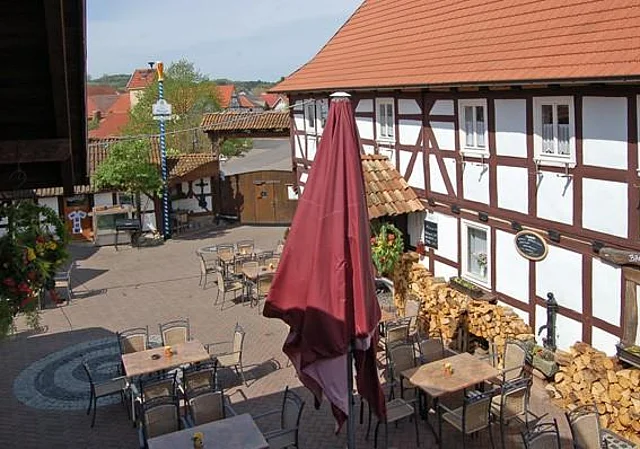 Blick vom Heuboden
