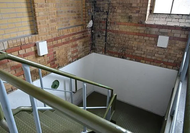 Treppenhaus, Stahltreppe