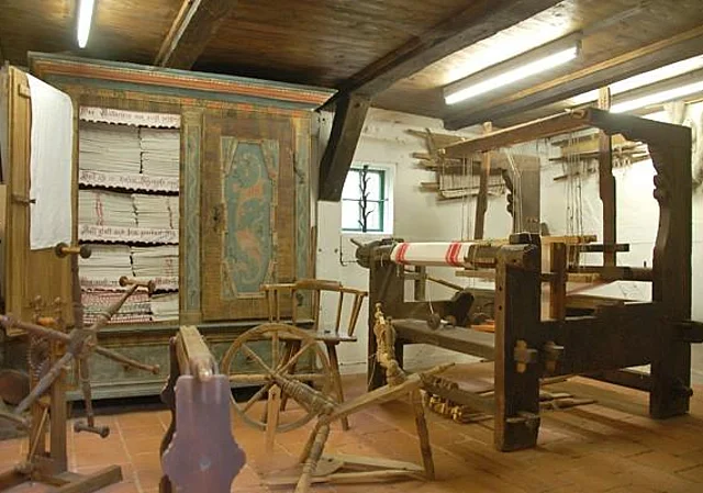 Hof Winkelstedt: Weberei im Speicher