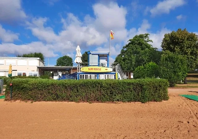 Strandbad Stotternheim Rettungsturm