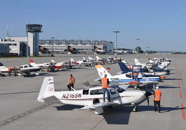 General Avation Terminal, Kleinflugverkehr