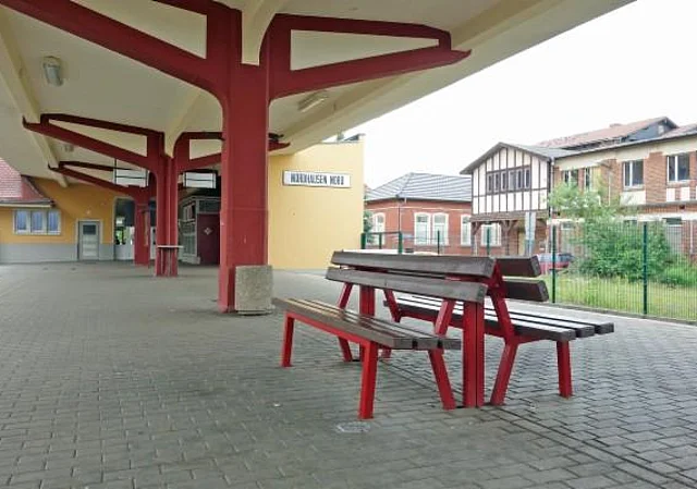 Bahnsteige Bahnhof Nordhausen Nord