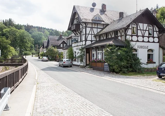 Sackgasse zum Blauenthaler Wasserfall