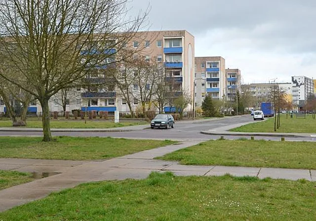 Friedrich-Ebert-Straße nach Nordwest