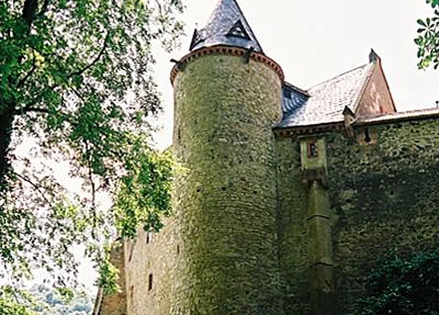 Burg Kriebstein, Ostseite 