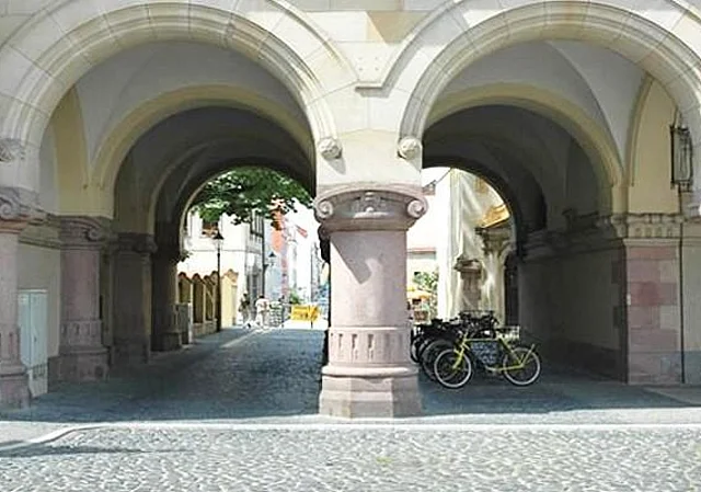 Rathaus Görlitz, Neues Rathaus, Arkaden