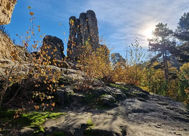 Klusberge Halberstadt, Fünffingerfelsen 