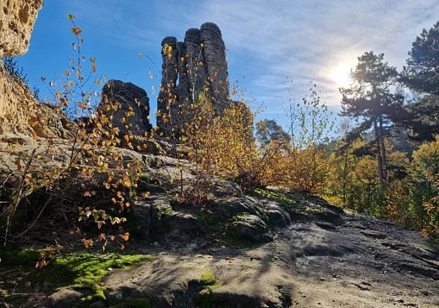 Klusberge Halberstadt, Fünffingerfelsen