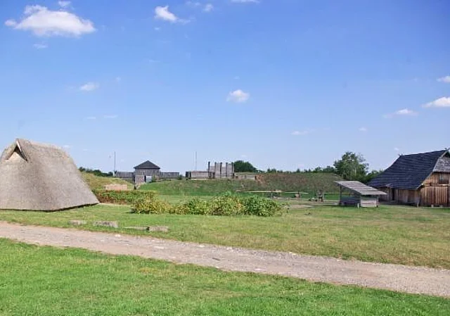 Blick über das Gelände Hauptwall und Kammertor