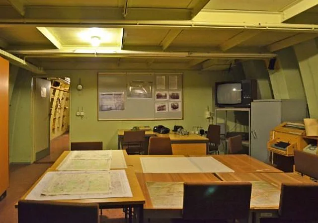 Militär-Museum Kossa, Bunker, Arbeitsraum