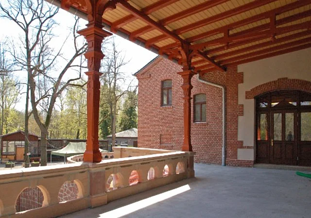 Peißnitzhaus, Eingang zum Erdgeschoss