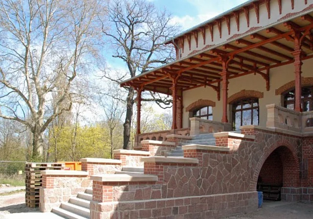 Peißnitzhaus, Nord-Terrasse