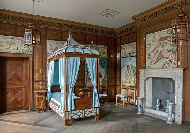 Schloss Oranienbaum, Raum im Erdgeschoss