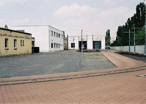 Instandhaltungshalle Blick nach Norden 