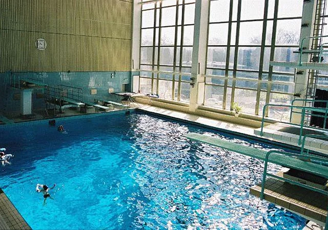 Schwimmhalle, Sprunghalle