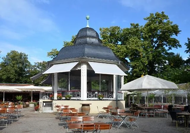 Clara-Zetkin-Park, Gastronomie am Musikpavillon