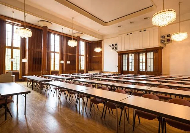 Kleiner Saal, Blick zum Eingang