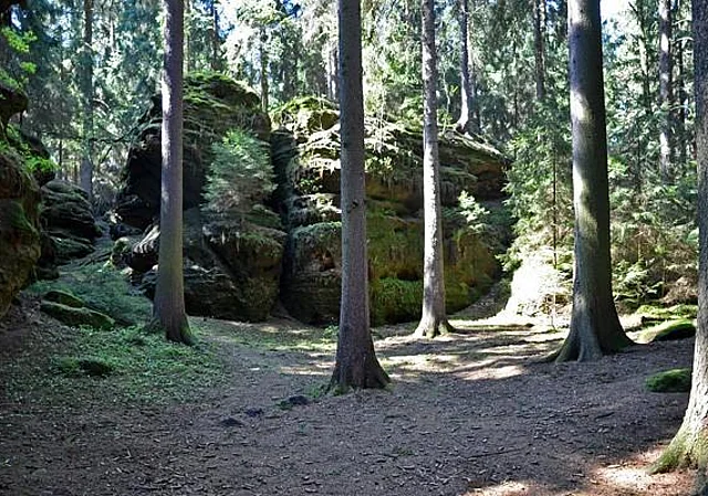 Richters Grund, Felsformation