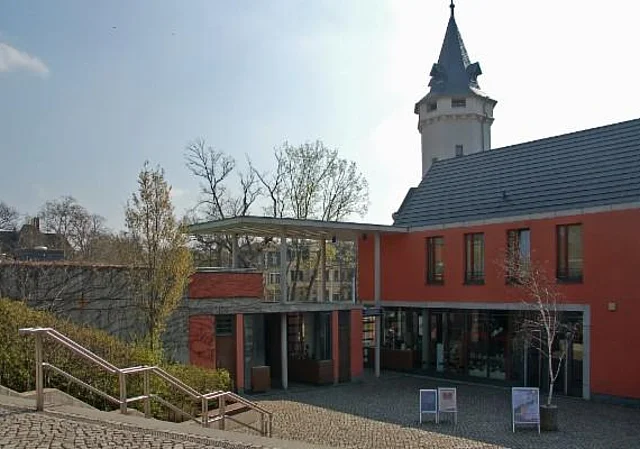Zoo Halle, Eingangsbereich