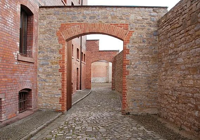 Blick zum Freigang Richtung Südost