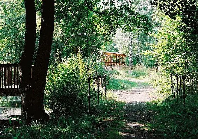 Blick zur Gaststätte nach Südwesten
