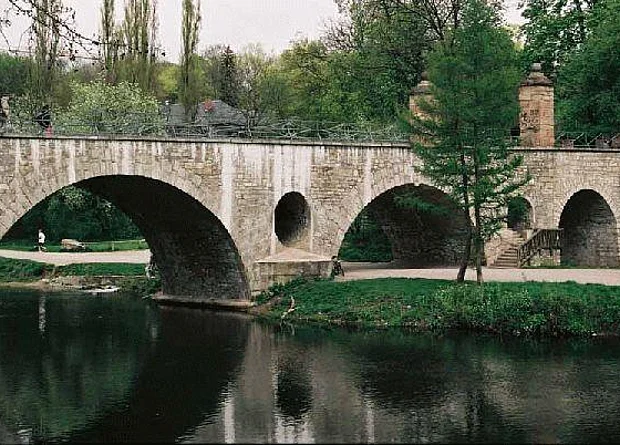 Sternbrücke über die Ilm Weimar 