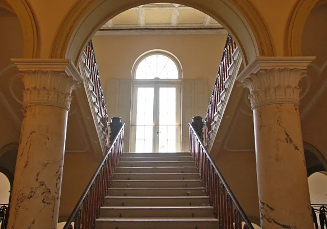 Neues Schloss Tangerhütte, 1.OG, Treppenhaus