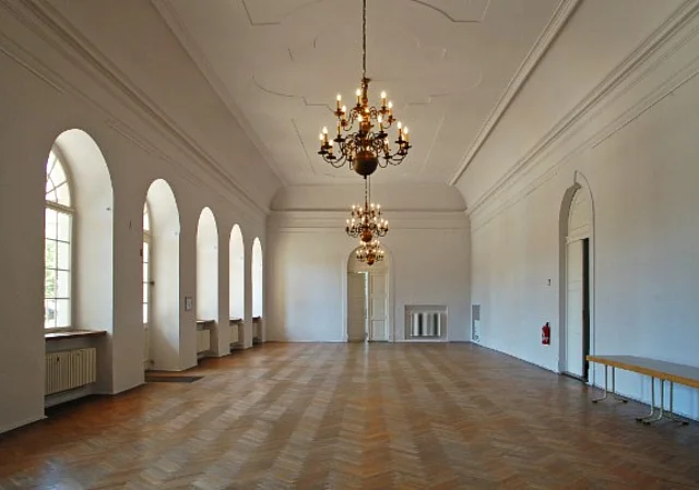 Schlossgartensalon Merseburg, Saal Erdgeschoss