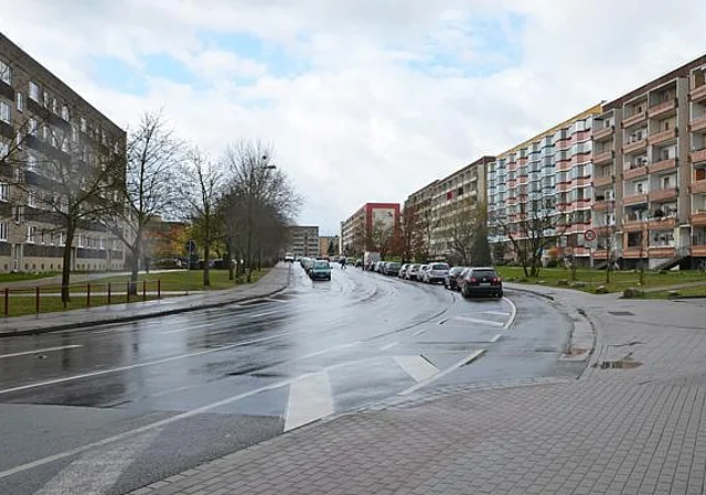 Stadtseeallee nach Südwest