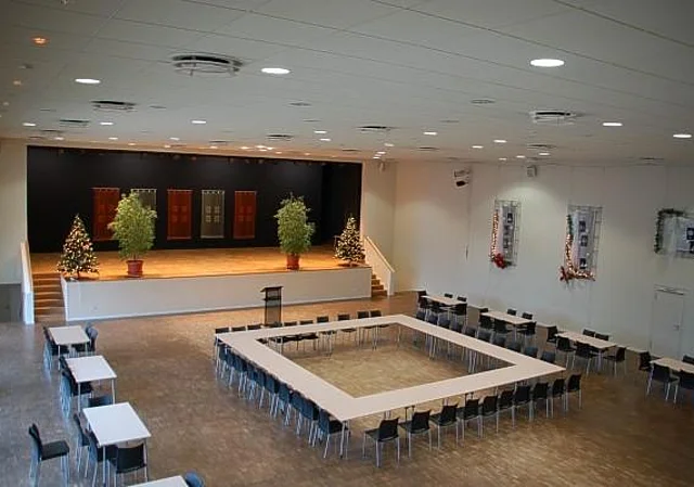 Saal, Blick von der Empore