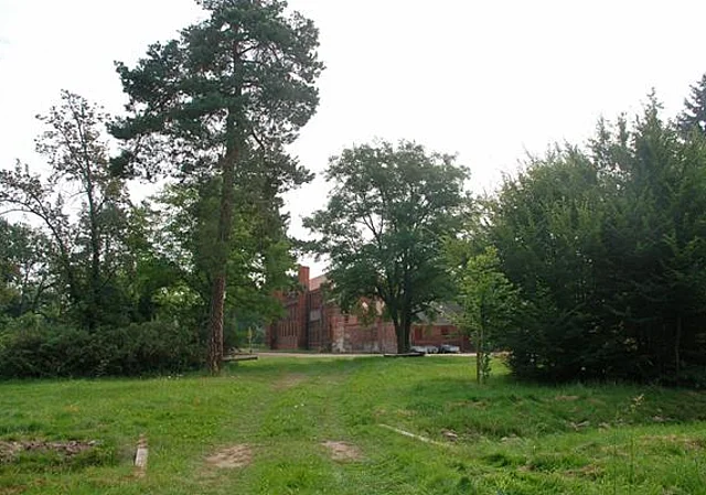 Blick zum Jagdhaus nach Osten