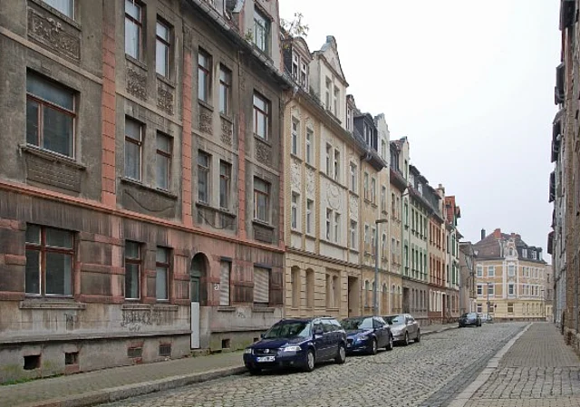 Hospitalstraße nach Westen
