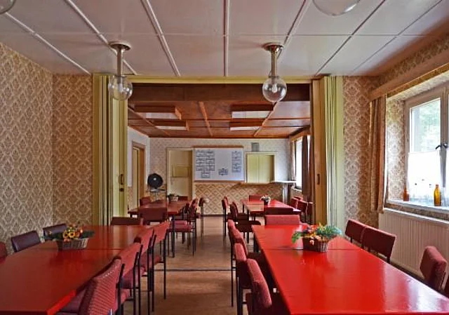 Militär-Museum Kossa, Unterkunftsgebäude, Klubraum