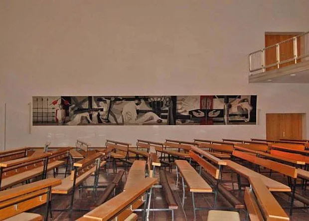 Wandbild Südseite 