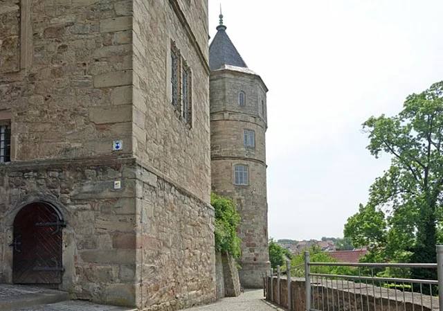 Rundweg Westflügel Richtung Burgstraße