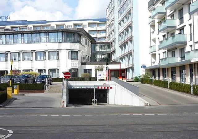 Tiefgaragenzufahrt Kornmarkt