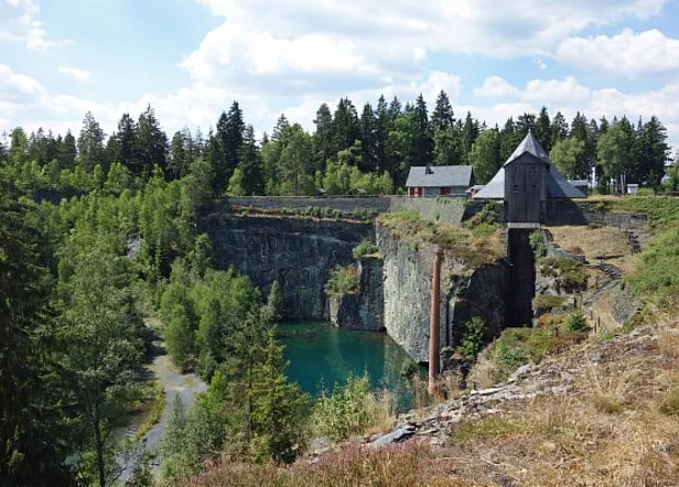 Technisches Denkmal Historischer Schieferbergbau Lehesten 